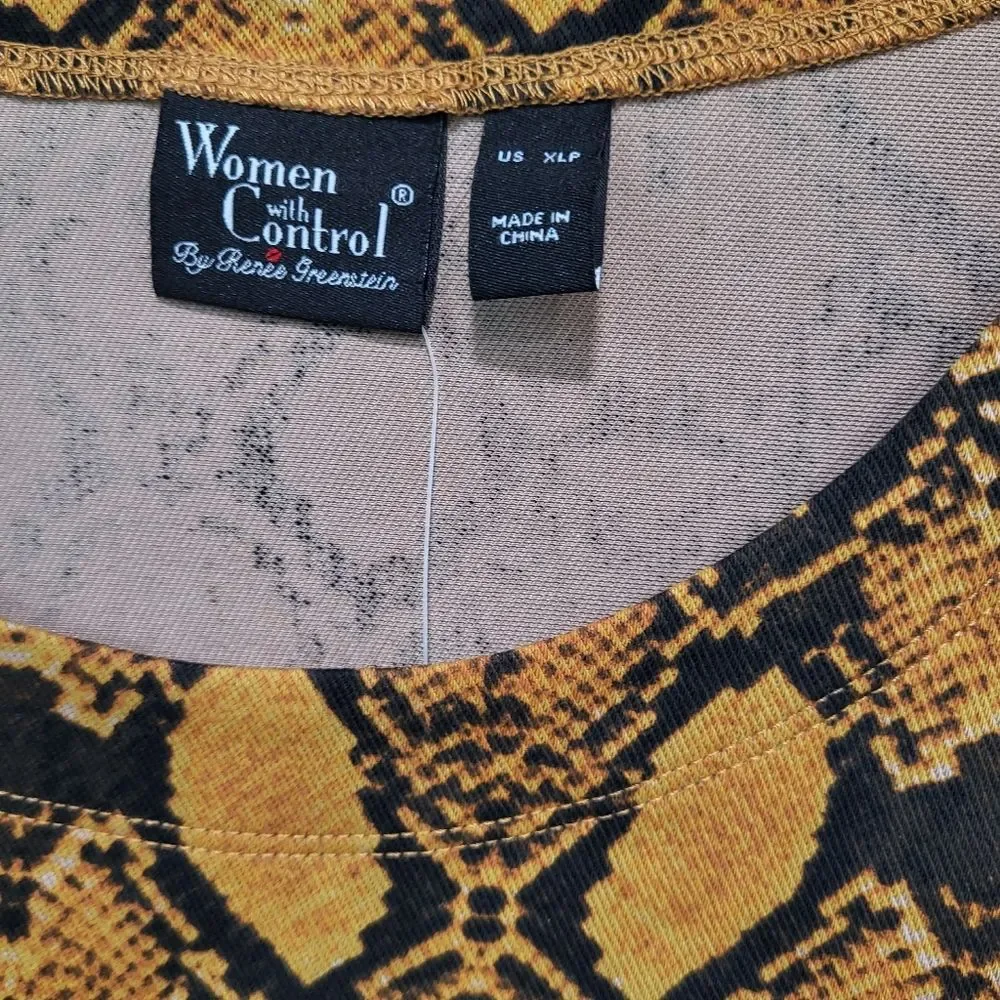 NEW Animal Print Dress - Size XLP